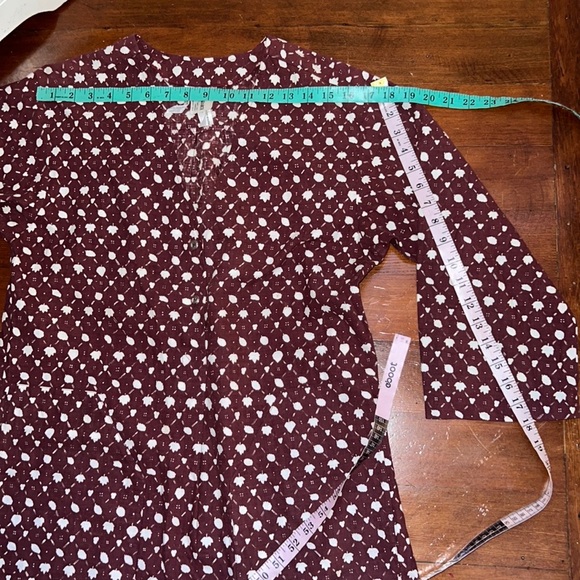 Vintage 1977 Marimekko Finland Design Research Print Tunic Excellent Condition - Picture 5 of 16